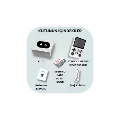 Console Arena™ R36S Taşınabilir Retro Oyun Konsolu